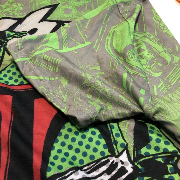 Star Wars Boba Fett All over Print T-Shirt Large - Picture 9 of 9